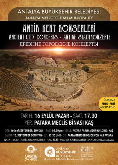 Antalya’da Antik Kent Konserleri 